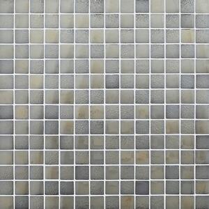 Hisbalit Skleněná mozaika stříbrná Mozaika ELEMENTS PLATINUM 2,5x2,5 (33,3x33,3) cm - 25PLAT