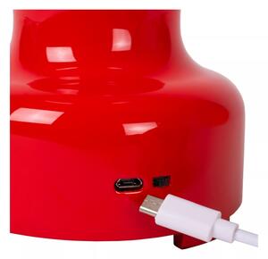 Lucide 74516/02/32 - LED Stmívatelná stolní lampa JASON LED/2W/230V červená