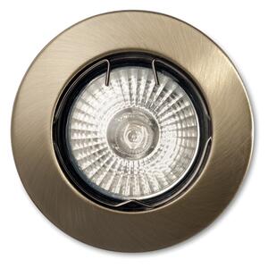 Ideal Lux - Podhledové svítidlo JAZZ 1xGU10/50W/230V pr. 7,7 cm bronzová
