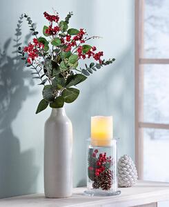Weltbild Umělá kytice z lesních plodů a eukalyptu s keramickou vázou
