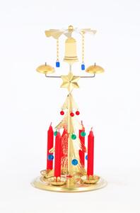 Logimax Zvonkohra Andělské zvonění Zvonící stromek zlatý 30 cm