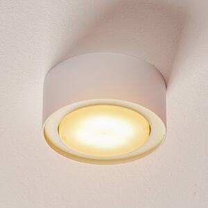 Nowodvorski Lighting Stropní bodové osvětlení Flea z oceli, bílé, stmívatelný, Bílá / opál, Obývací pokoj / jídelna, kov