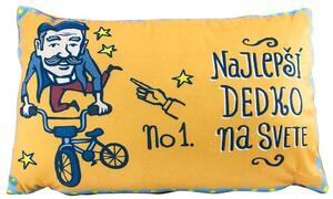 GiftyCity Polštář - najlepší dedko 40x25 cm GiftyCity