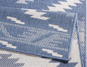 Kusový koberec Twin Supreme 103430 Malibu blue creme 80x150 cm