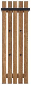 ŠATNÍ PANEL, přírodní barvy, černá, dub, 40/120/22 cm XXXL - Šatní panely, Online Only