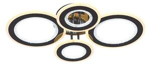 LED Stmívatelný přisazený lustr LED/100W/230V 3000-6500K + dálkové ovládání
