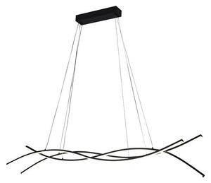 LED Stmívatelný lustr na lanku LED/80W/230V 3000-6500K + dálkové ovládání