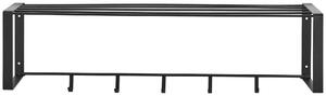 ŠATNÍ PANEL, černá, 80/23/25 cm Carryhome - Šatní panely, Online Only