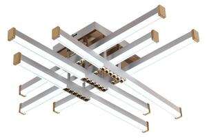 LED Stmívatelný přisazený lustr LED/90W/230V 3000-6500K + dálkové ovládání