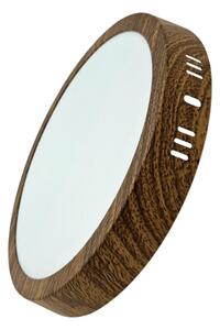 LED Stropní svítidlo RING LED/18W/230V 4200K pr. 21 cm hnědá