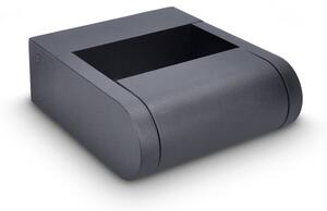 Brilagi - LED Venkovní nástěnné svítidlo CROTONE LED/7W/230V antracit IP54
