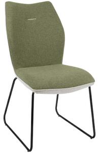 ŽIDLE, zelená, černá Novel - Jídelní židle