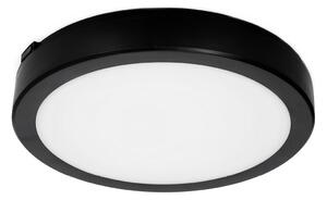 LED Koupelnové stropní svítidlo se senzorem NAIROS LED/24W/230V IP65 černá + DO