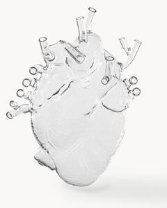 Designová váza ze skla Love in Bloom, V 24 cm