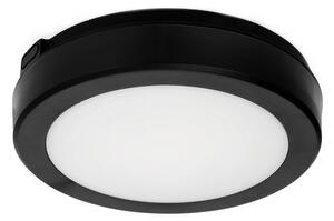 LED Koupelnové stropní svítidlo se senzorem NAIROS LED/12W/230V IP65 černá + DO