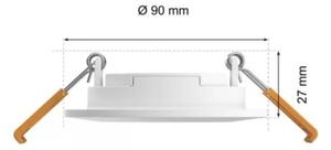 Philips - SADA 2x LED RGBW Stm. koup. podhledové sv. Hue SLIM LED/8,3W/230V IP44