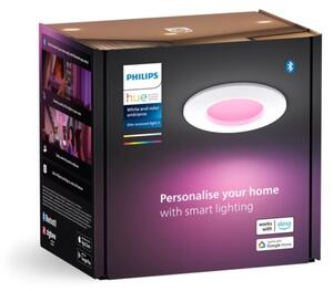 Philips - SADA 2x LED RGBW Stm. koup. podhledové sv. Hue SLIM LED/8,3W/230V IP44