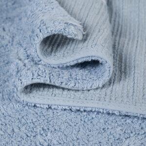 Ručně tkaný kusový koberec Polka Dots Blue-White 120x160 cm