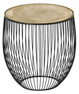 ODKLÁDACÍ STOLEK, černá, barvy zlata XXXL - Online Only konferenční stolky, Online Only