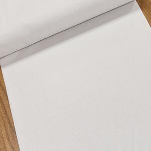 Žebrovaný bavlněný úplet 8058.004 jemný, jednobarevný světle šedý, š.35cm (látka v metráži)