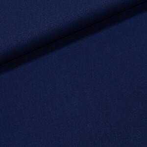 Směsový úplet 2530_027 DENIM, jednobarevný modrý, vzhled rifloviny, š.150cm (látka v metráži)