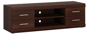 KOMODA POD TELEVIZI, barvy vlašských ořechů, 140/44/45 cm Venda