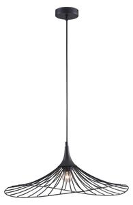 Lustr na lanku ARIELLE 1xE27/20W/230V pr. 50 cm černá