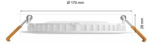 Philips - LED RGBW Stmívatelné koupelnové svítidlo Hue SLIM LED/12W/230V IP44