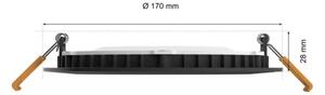 Philips - LED RGBW Stmívatelné koupelnové svítidlo Hue SLIM LED/12W/230V IP44