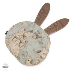 Ozdobné polštáře - Dětský polštář s ušima z kolekce ostrov pokladů