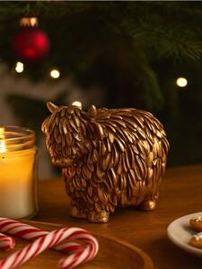 Sinsay - Vánoční stojací dekorace ve tvaru jaka - zlatá