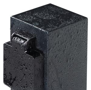 Kanlux 36586 - Venkovní zásuvkový sloupek NASTO 2Z Typ E 230V IP44 antracit