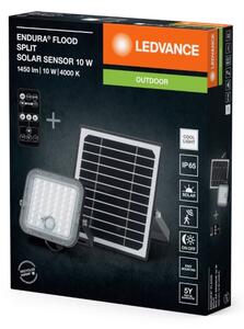 Ledvance - LED Solární reflektor se senzorem FLOOD SPLIT LED/10W/3,2V IP65 + DO