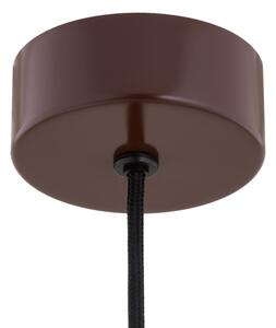 Argon 8444 - Lustr na lanku PIAVA 1xE14/7W/230V alabastr hnědá