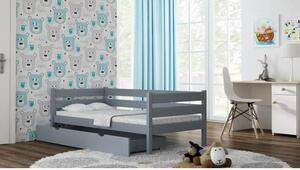 Postýlky a postele - Jednolůžková dětská postel - 190x90 cm Bez bariéry Bez šuplíku Růžová