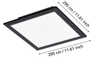Eglo 900817 - LED Stropní svítidlo SALOBRENA LED/14W/230V 30x30 cm černá