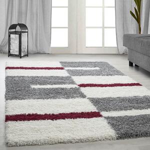 Kusový koberec Gala shaggy 2505 red 80x150 cm