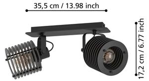 Eglo 900741 - Bodové svítidlo SEGOVIA 2xE27/40W/230V