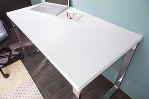 Psací stůl White Desk 120x60cm bílý