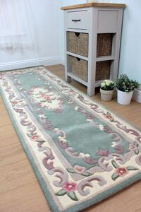 Ručně všívaný kusový koberec Lotus premium Green 150x240 cm
