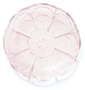 Světle růžové dezertní skleněné talíře v sadě 2 ks ø 16 cm Lily – Holmegaard