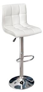 2SET barová židle MODENA 90-115 CM bílá Nábytek | Jídelní prostory | Barové židle
