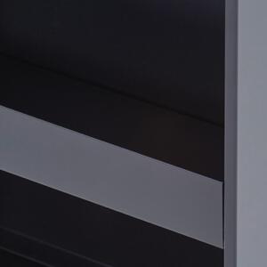 ZRCADLOVÁ SKŘÍŇKA, barvy stříbra, 14/158/12 cm MID.YOU - Koupelnové série, Online Only