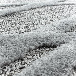 Ayyildiz, Moderní kusový koberec Pisa 4706 Grey | Šedá Typ: kulatý 120x120 cm
