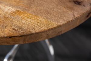 Konferenční stolek Industrial 45-62cm mango