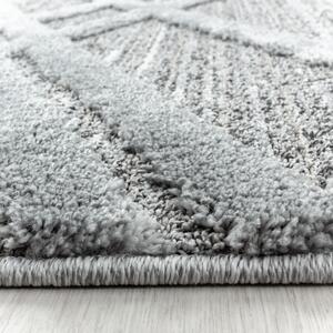 Ayyildiz, Moderní kusový koberec Pisa 4706 Grey | Šedá Typ: kulatý 120x120 cm