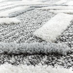 Ayyildiz koberce Kusový koberec Pisa 4705 Grey kruh ROZMĚR: 80x80 (průměr) kruh