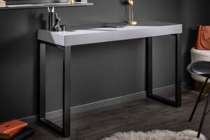 FurniGO Psací stůl Grey Desk 120x40cm šedý