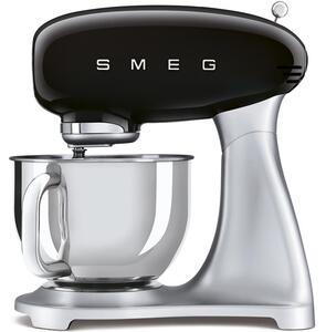 Kuchyňský robot SMEG nerezový podstavec - černá SMF02BLEU