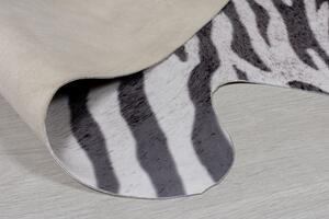 Kusový koberec Faux Animal Zebra Print Black/White 155x195 cm
